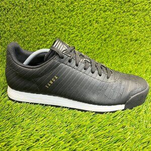 Adidas Orignals Samoa Plus Mens Size 10.5 Black White Walking Shoes Sneakers